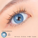 Kazzue Dark Mermaid Blue (1 lens/pack)-Colored Contacts-UNIQSO UK