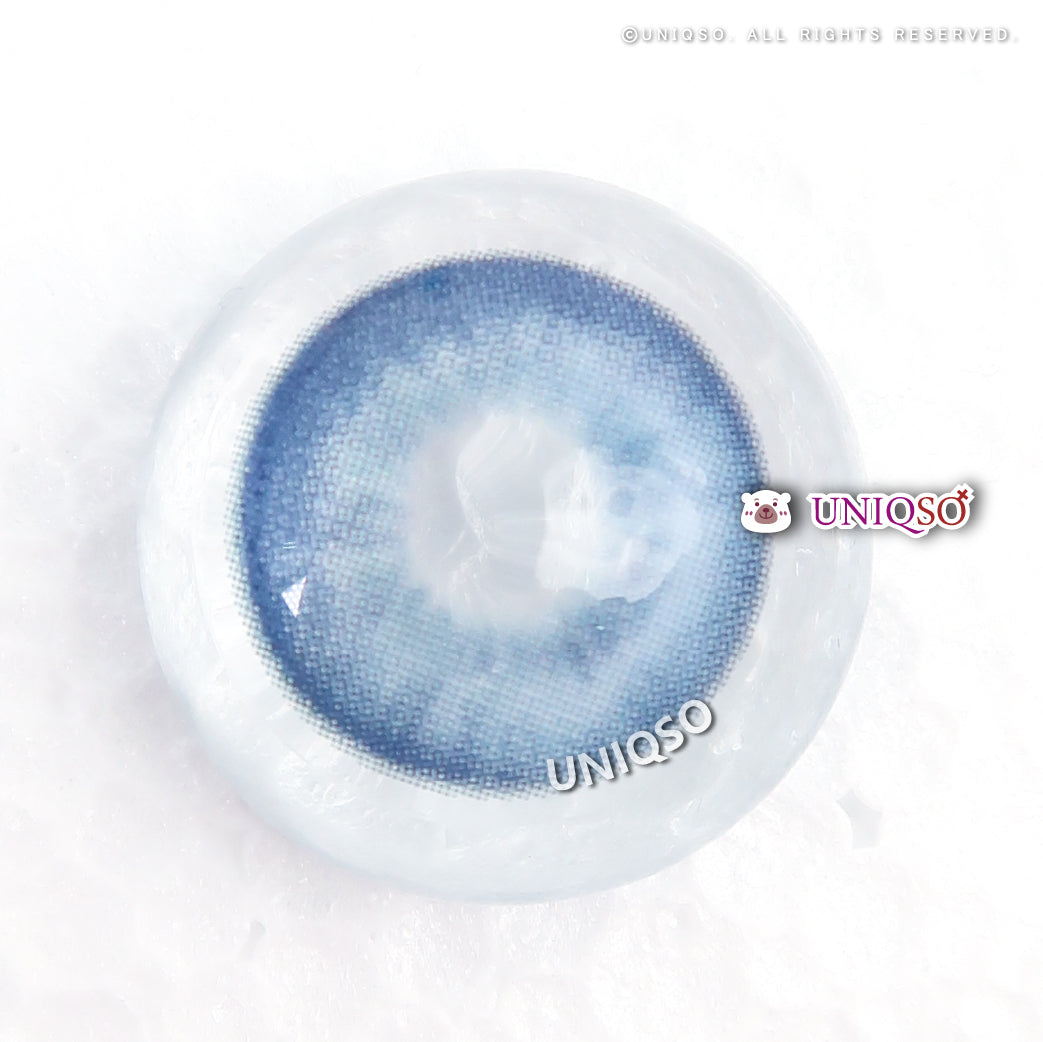 Kazzue Dark Mermaid Blue (1 lens/pack)-Colored Contacts-UNIQSO UK
