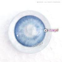 Kazzue Dark Mermaid Blue (1 lens/pack)-Colored Contacts-UNIQSO UK