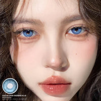 Kazzue Dark Mermaid Blue (1 lens/pack)-Colored Contacts-UNIQSO UK