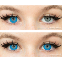 Kazzue Intense Pop Blue (1 lens/pack)-Colored Contacts-UNIQSO UK