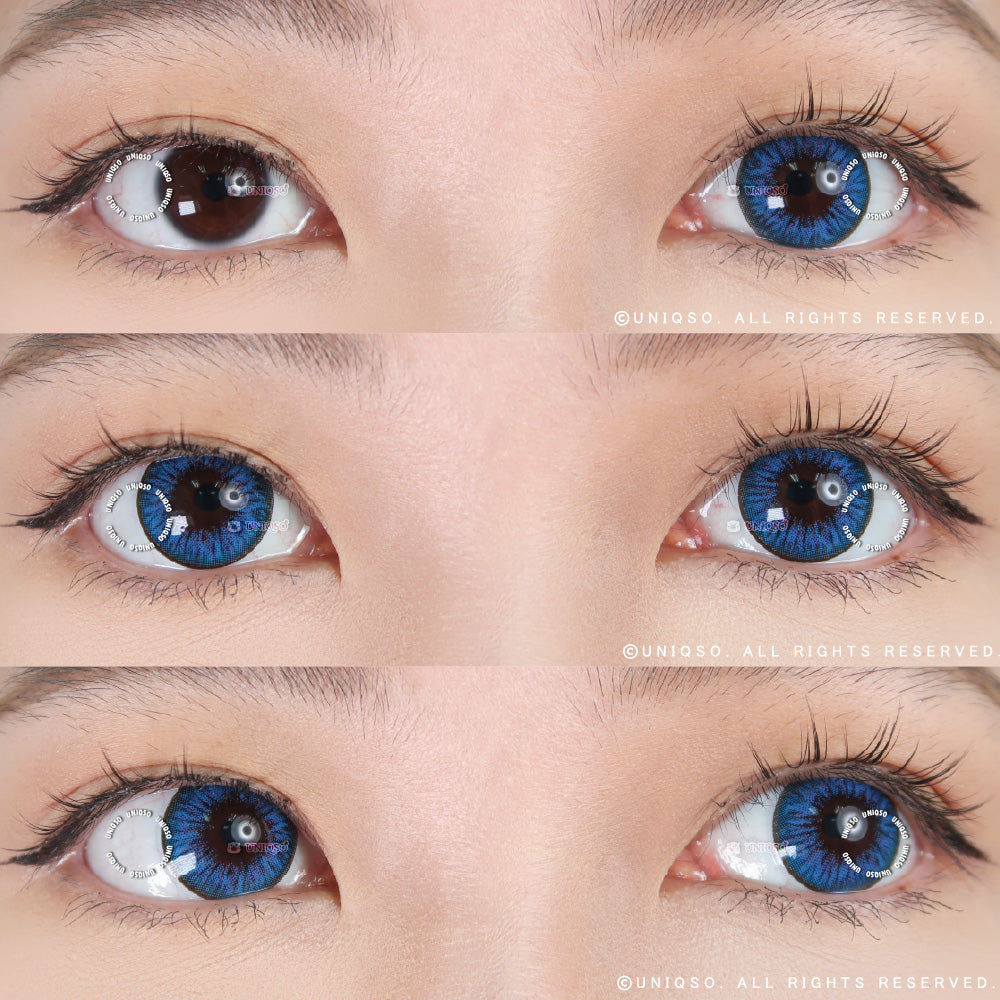 Kazzue Premier Blue (1 lens/pack)-Colored Contacts-UNIQSO UK