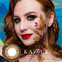 Kazzue Premier Caramel (1 lens/pack)-Colored Contacts-UNIQSO UK