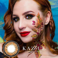 Kazzue Premier Caramel (1 lens/pack)-Colored Contacts-UNIQSO UK