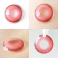 Kazzue Sakura Pink (1 lens/pack)-Colored Contacts-UNIQSO UK