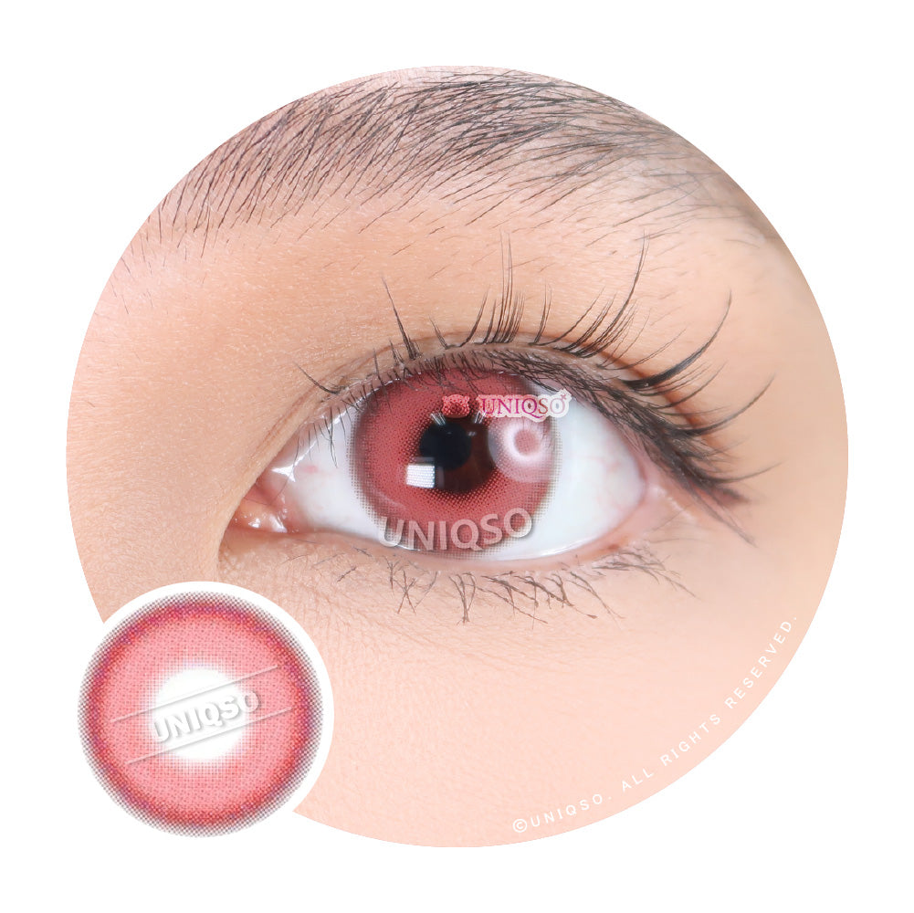 Kazzue Sakura Pink (1 lens/pack)-Colored Contacts-UNIQSO UK
