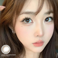 Kazzue Toric Inspire Brown (1 lens/pack)-Colored Contacts-UNIQSO UK