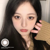 Kazzue Toric Perfect Choco (1 lens/pack)-Colored Contacts-UNIQSO UK