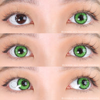 Kazzue Vivid Brilliant Green (1 lens/pack)-Colored Contacts-UNIQSO UK