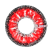 Kazzue Vivid Brilliant Red (1 lens/pack)-Colored Contacts-UNIQSO UK