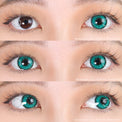 Kazzue Vivid Brilliant Turquoise (1 lens/pack)-Colored Contacts-UNIQSO UK