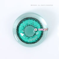 Kazzue Vivid Brilliant Turquoise (1 lens/pack)-Colored Contacts-UNIQSO UK