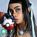 Kazzue Vivid Brilliant Turquoise (1 lens/pack)-Colored Contacts-UNIQSO UK