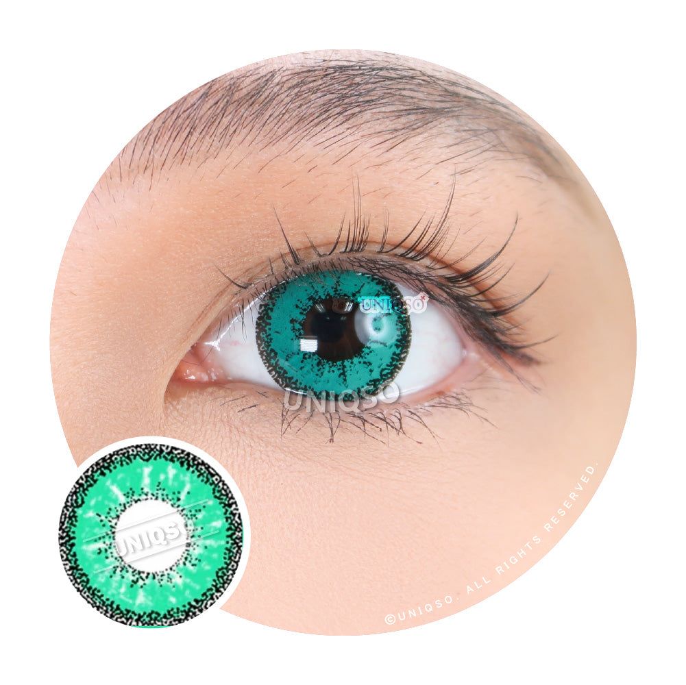 Kazzue Vivid Brilliant Turquoise (1 lens/pack)-Colored Contacts-UNIQSO UK