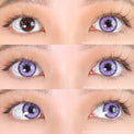 Kazzue Vivid Brilliant Violet (1 lens/pack)-Colored Contacts-UNIQSO UK