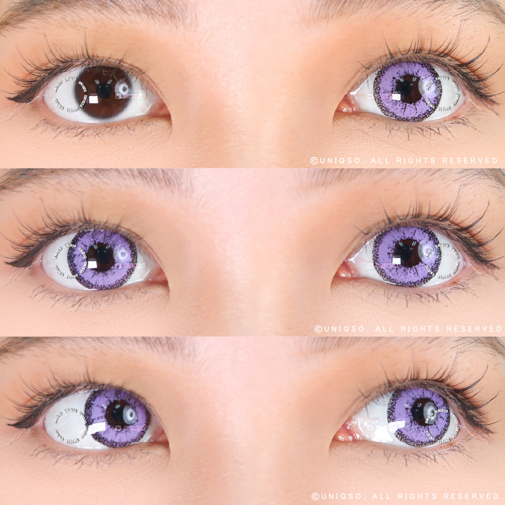 Kazzue Vivid Brilliant Violet (1 lens/pack)-Colored Contacts-UNIQSO UK