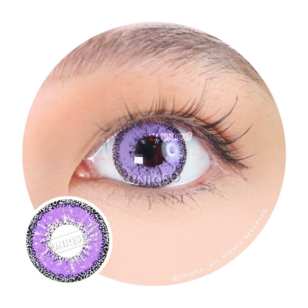 Kazzue Vivid Brilliant Violet (1 lens/pack)-Colored Contacts-UNIQSO UK