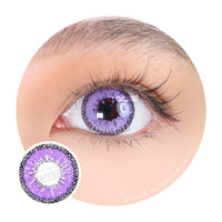 Kazzue Vivid Brilliant Violet (1 lens/pack)-Colored Contacts-UNIQSO UK