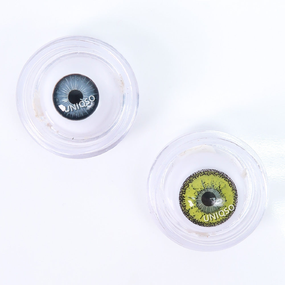 Kazzue Vivid Brilliant Yellow (1 lens/pack)-Colored Contacts-UNIQSO UK