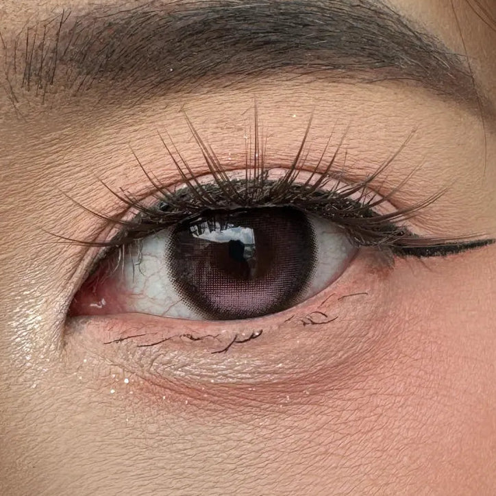 Kazzue Weighted Highlight - Petal Kiss (1 lens/pack)-Colored Contacts-UNIQSO UK