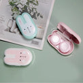 Lens Case Travel Kit - Cute Long Ears Bunny-Lens Case-UNIQSO UK