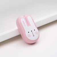 Lens Case Travel Kit - Cute Long Ears Bunny-Lens Case-UNIQSO UK