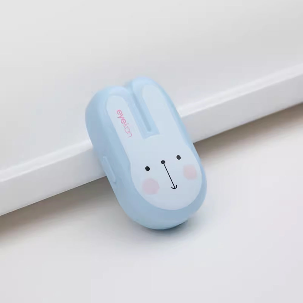 Lens Case Travel Kit - Cute Long Ears Bunny-Lens Case-UNIQSO UK