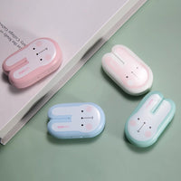 Lens Case Travel Kit - Cute Long Ears Bunny-Lens Case-UNIQSO UK