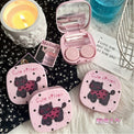 Lens Case Travel Kit - Happy Cute Kitten-Lens Case-UNIQSO UK