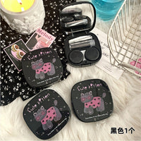 Lens Case Travel Kit - Happy Cute Kitten-Lens Case-UNIQSO UK