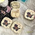 Lens Case Travel Kit - Happy Cute Kitten-Lens Case-UNIQSO UK