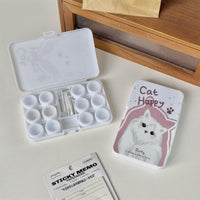 Lens Case Travel Kit - Happy Kitty-Lens Case-UNIQSO UK