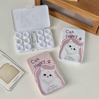 Lens Case Travel Kit - Happy Kitty-Lens Case-UNIQSO UK