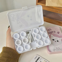 Lens Case Travel Kit - Happy Kitty-Lens Case-UNIQSO UK