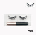 Natural Long Faux Mink Magnetic Eyelashes With Eyeliner-Magnetic Eyelash-UNIQSO UK