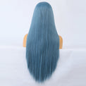 Premium Wig - Charming Victoria Long Straight Blue Hair Wigs-Lace Front Wig-UNIQSO UK