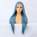 Premium Wig - Charming Victoria Long Straight Blue Hair Wigs-Lace Front Wig-UNIQSO UK