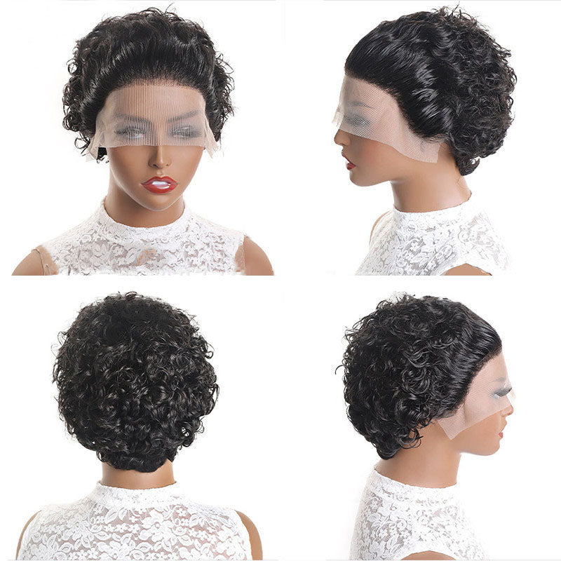Premium Wig - Dinky Front Lace Short Pixie Hair Wig-Lace Front Wig-UNIQSO UK