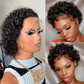 Premium Wig - Dinky Front Lace Short Pixie Hair Wig-Lace Front Wig-UNIQSO UK