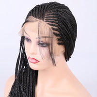 Premium Wig - Elvira Front Lace Long Braided Wigs-Lace Front Wig-UNIQSO UK