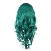 Premium Wig - Emerald Green Sleek Extra Long Lace Front Wig-Lace Front Wig-UNIQSO UK