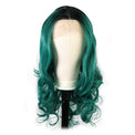 Premium Wig - Emerald Green Sleek Extra Long Lace Front Wig-Lace Front Wig-UNIQSO UK