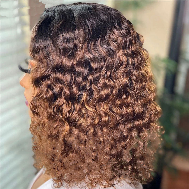 Premium Wig - Glamorous Curls Euro-American Short Curly Hair Wig-Lace Front Wig-UNIQSO UK