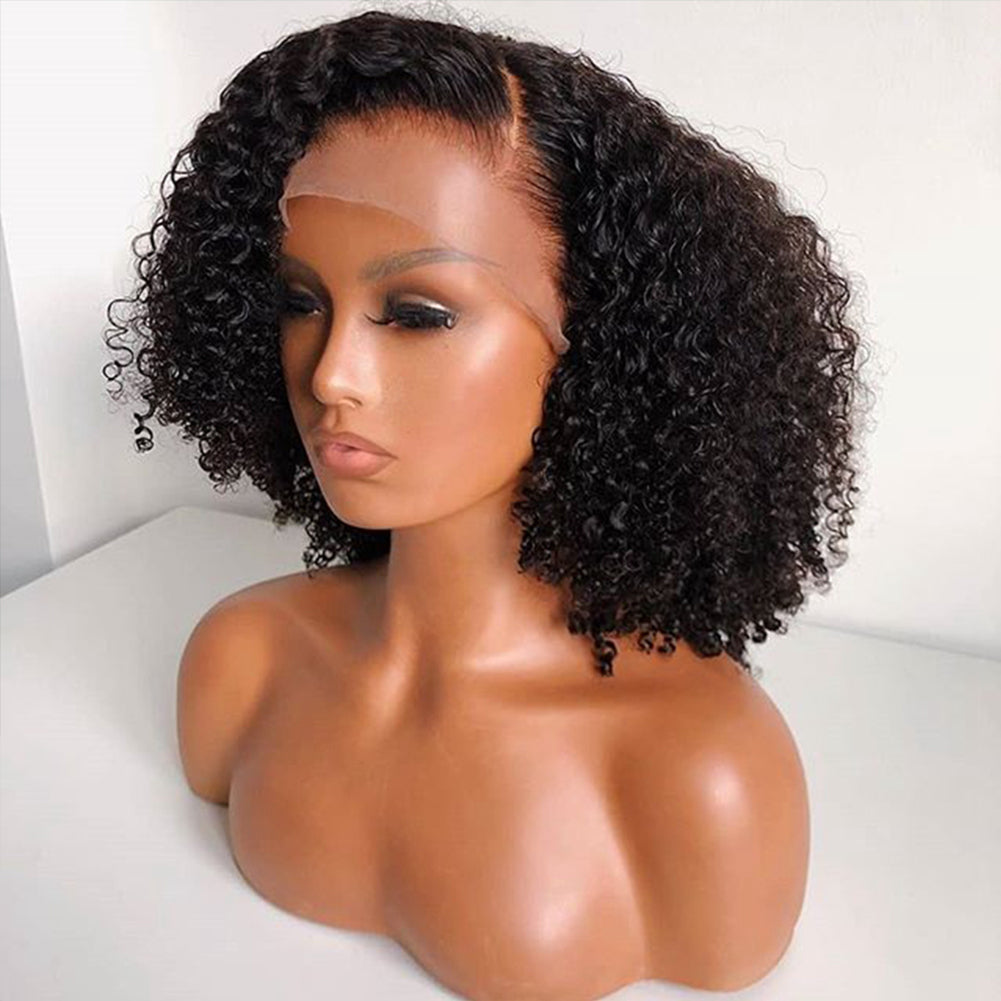 Premium Wig - Kicky Locks Small Curly Front Lace Wig-Lace Front Wig-UNIQSO UK