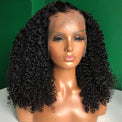 Premium Wig - Kicky Locks Small Curly Front Lace Wig-Lace Front Wig-UNIQSO UK