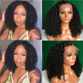 Premium Wig - Kicky Locks Small Curly Front Lace Wig-Lace Front Wig-UNIQSO UK