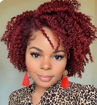 Premium Wig - Sheen Curls African Female Lace Wig-Lace Front Wig-UNIQSO UK