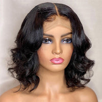 Premium Wig - Twisted Curls Short Hair Big Wave Front Lace Wig-Lace Front Wig-UNIQSO UK