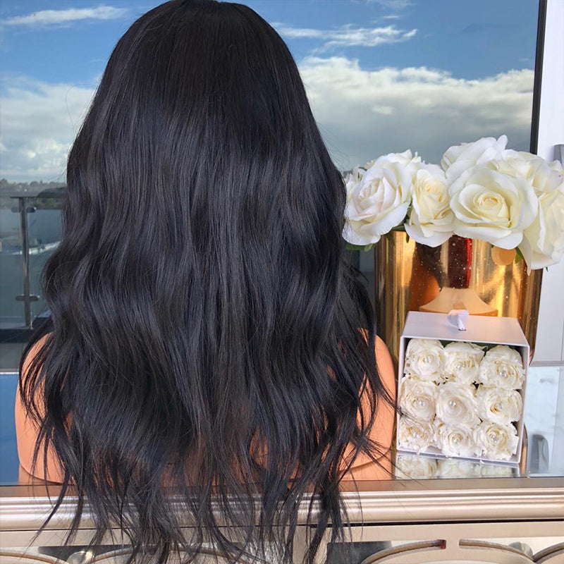 Premium Wig - Unique She Long Curly Fluffy Hair Wig-Lace Front Wig-UNIQSO UK
