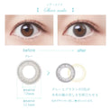SEED Eye Coffret 1 Day UV M Soft Nuance - Sheer Make-Colored Contacts-UNIQSO UK